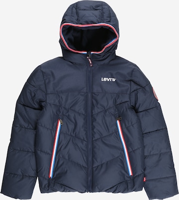 Levi's Kids Winter Jacket in Blue: front