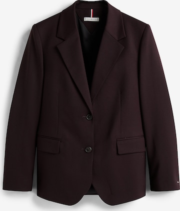 Blazer TOMMY HILFIGER en violet : devant