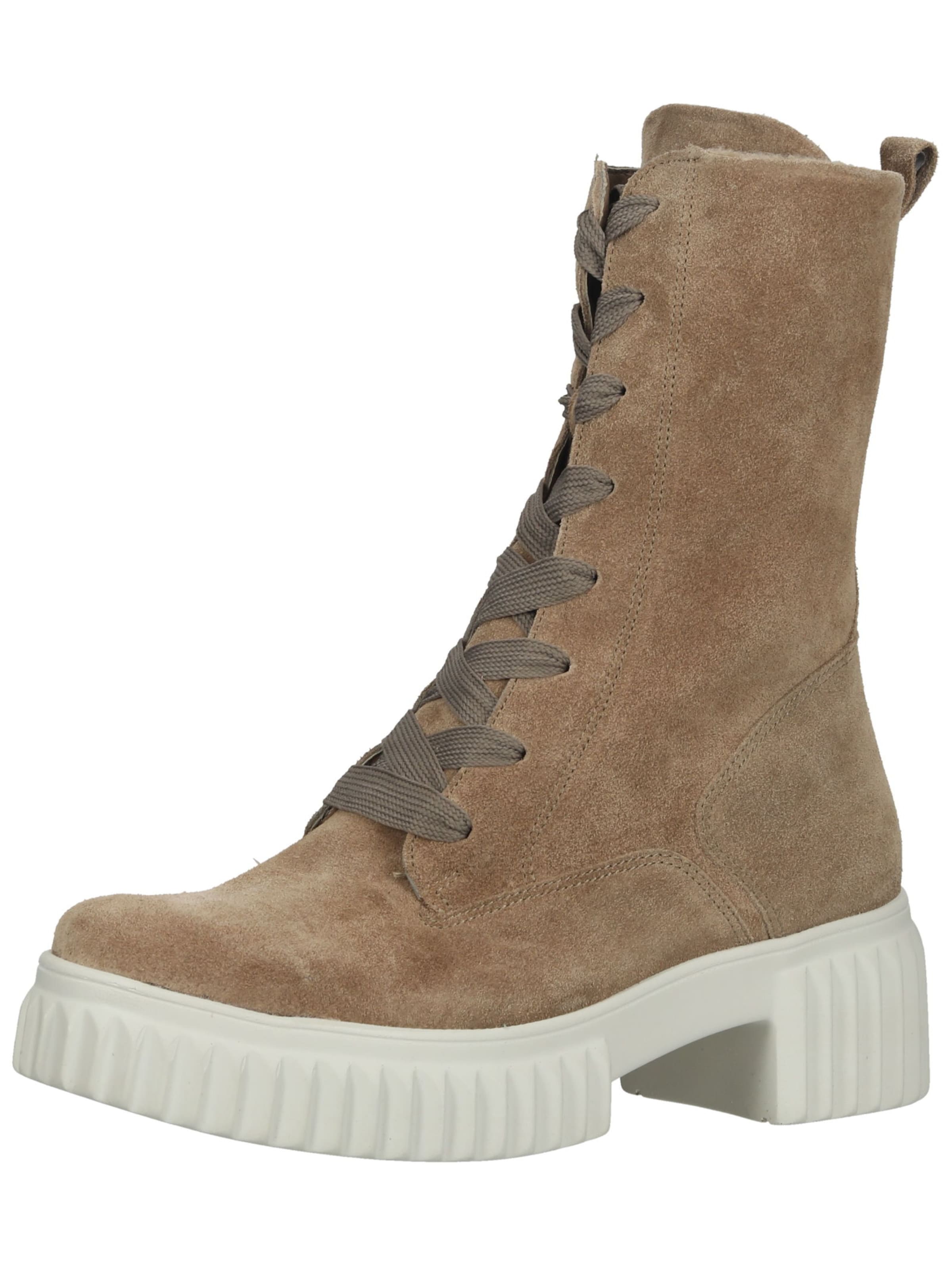 Bottines à lacets WALDLÄUFER en marron : devant
