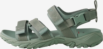 Bogner Fire + Ice Sandals 'Lake' in Green: front