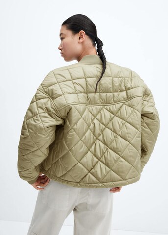 MANGO Performance Jacket 'Lapiz' in Green