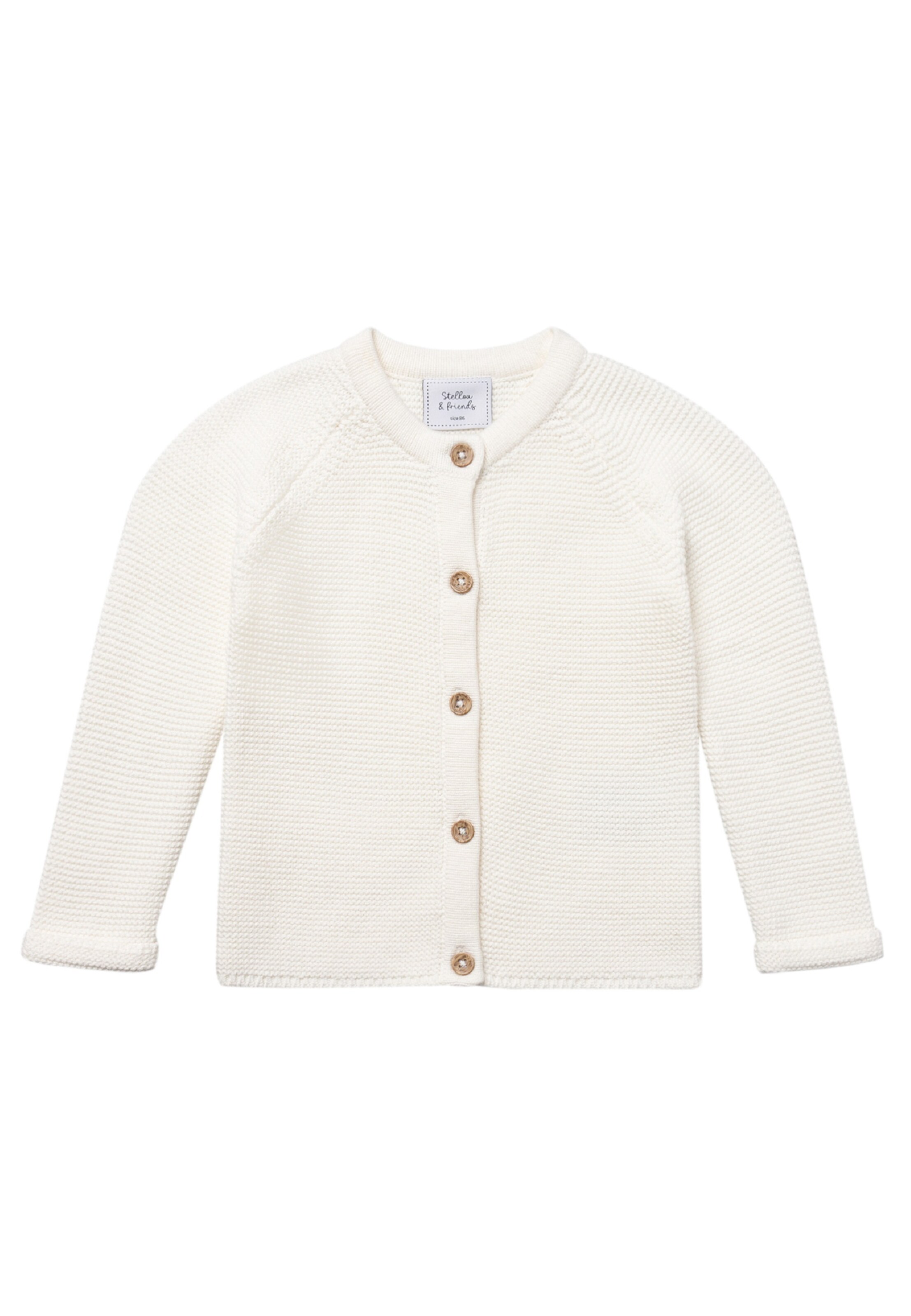 Cardigan Stellou & Friends en blanc : devant