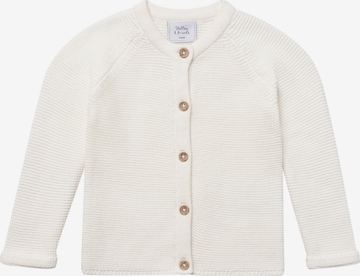 Cardigan Stellou & Friends en blanc : devant