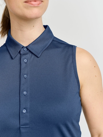 Backtee Top in Blauw