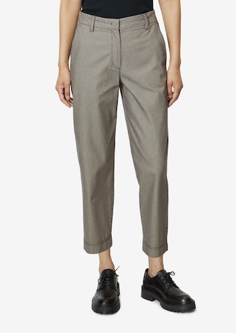 Marc O'Polo Tapered Chino 'Kalni' in Beige: voorkant