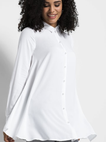 bonprix Blouse in White