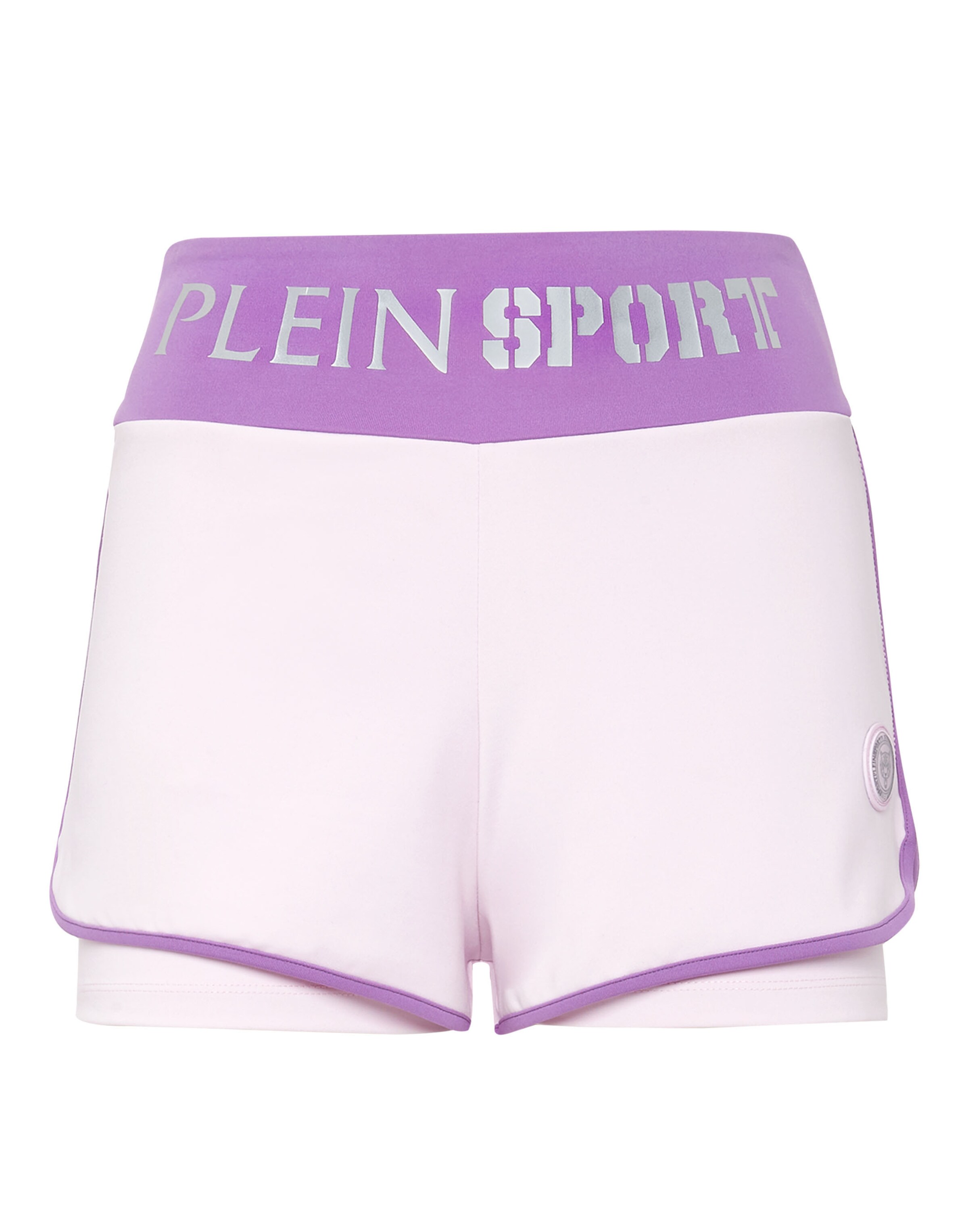 Plein Sport - regular Pantalón deportivo en lila: frente