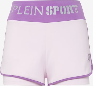 Regular Pantalon de sport Plein Sport en violet : devant