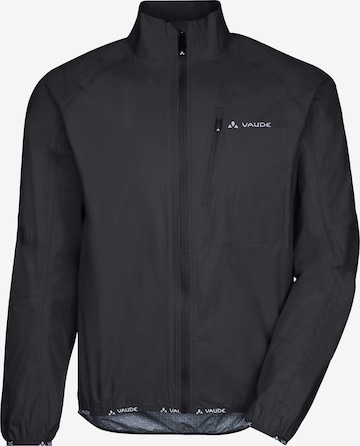 VAUDE Outdoorjacke 'Drop III' in Schwarz: Vorderseite