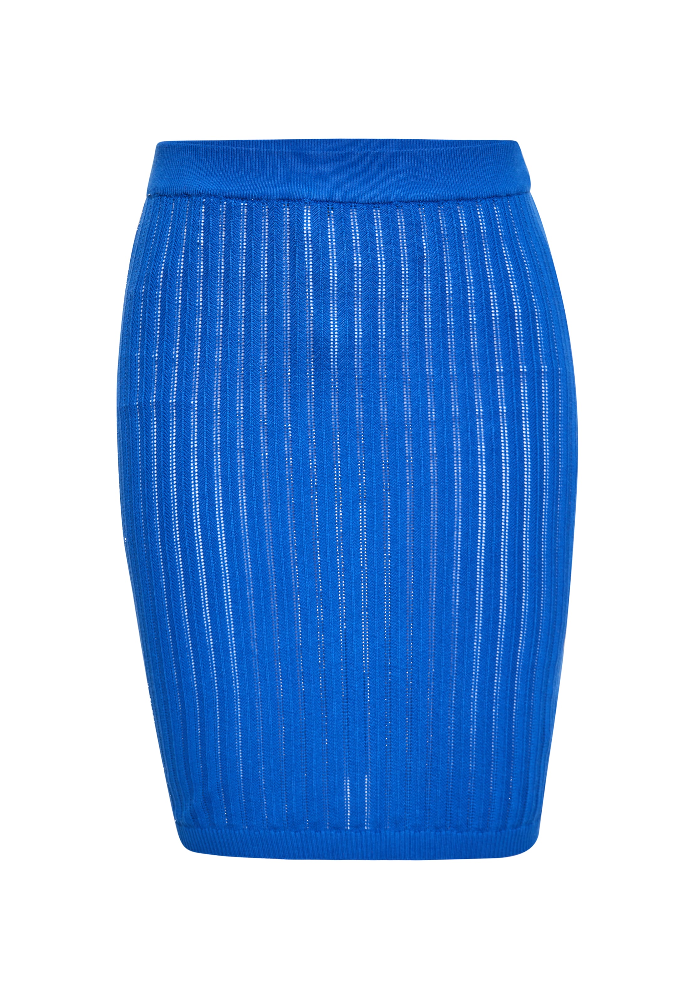 Fustă de la IZIA pe albastru: față