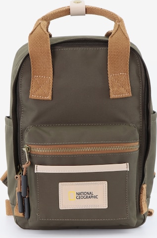 National Geographic Backpack 'Legend' in Green: front