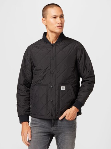 Vintage Industries Between-Season Jacket 'Brody' in Black: front