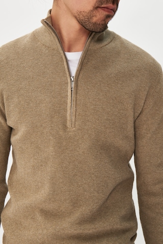 Matinique Pullover 'Lagoon Z' in Beige