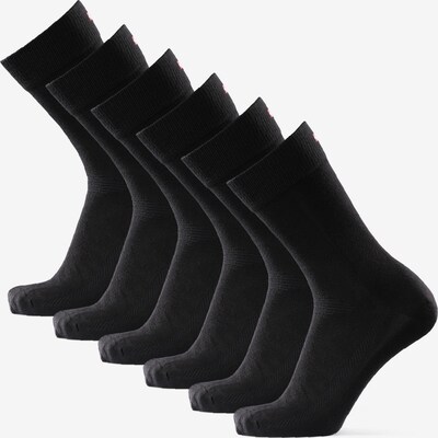 DANISH ENDURANCE Chaussettes 'Bamboo Dress' en gris / noir, Vue avec produit