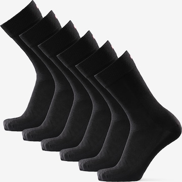 DANISH ENDURANCE Socken 'Bamboo Dress' in Schwarz: predná strana