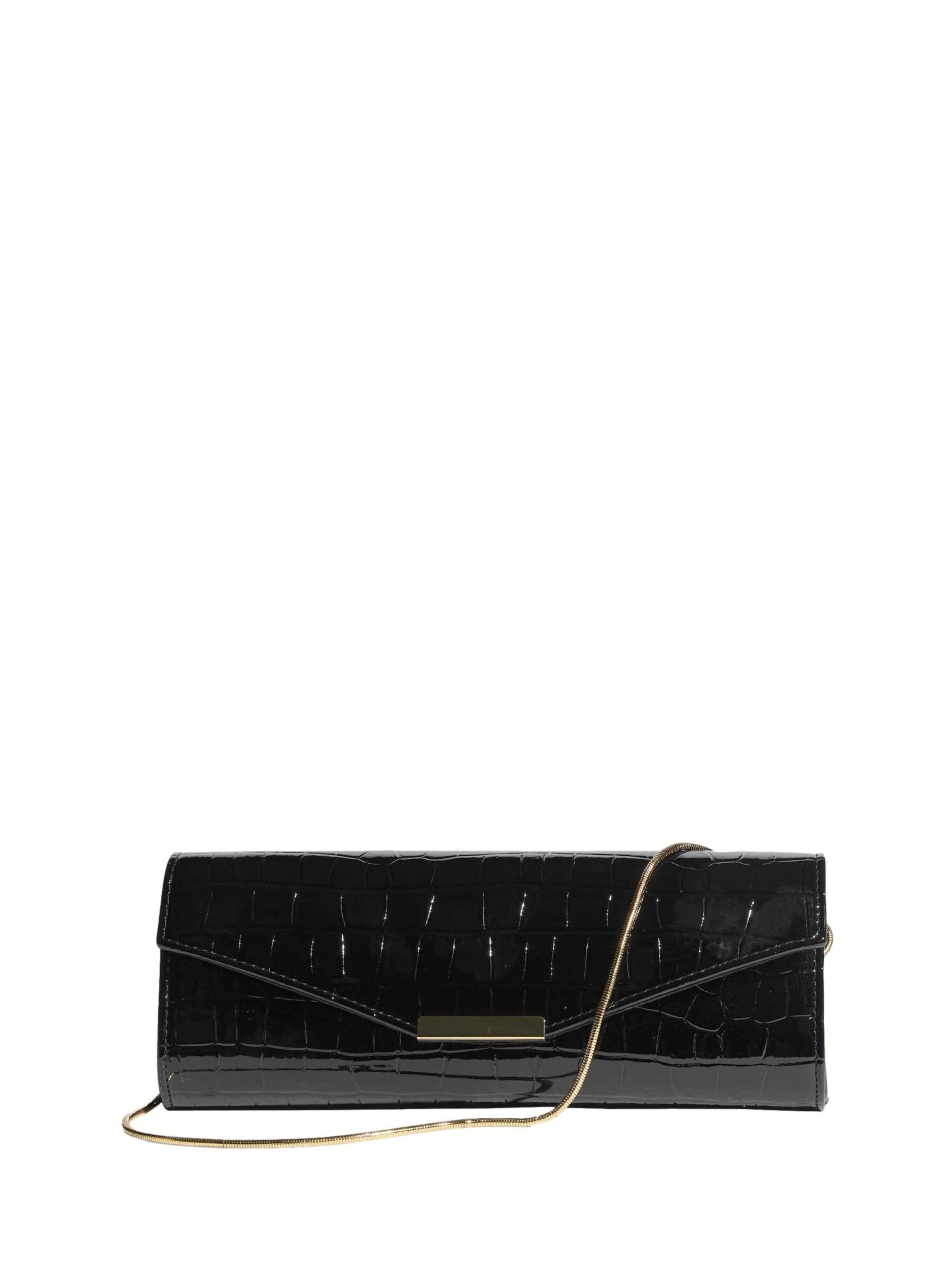 Lipsy Clutch in Schwarz: Vorderseite