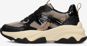 POSH by Poelman Sneakers 'GIGI' in Black: front