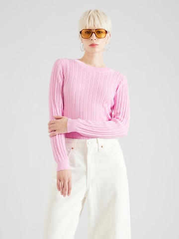 VERO MODA Sweater 'MORENA' in Pink