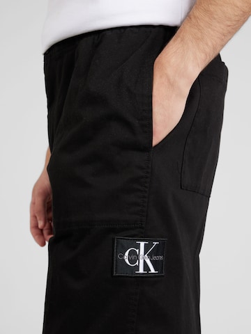 Calvin Klein Jeans - Loosefit Calças em preto