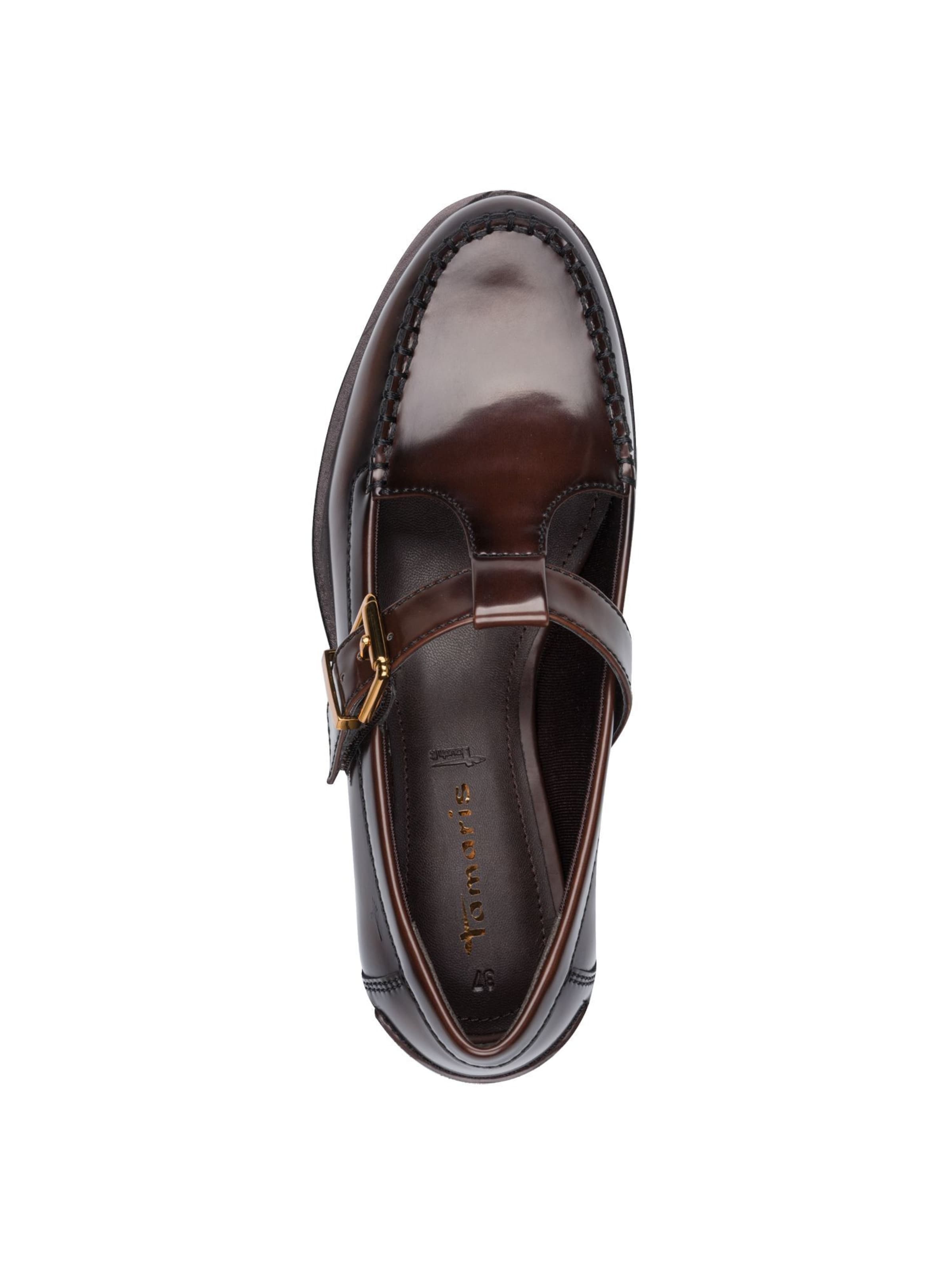 Tamaris Instappers in Bruin