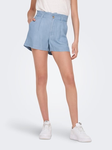 JDY Regular Shorts 'ZELDA' in Blau: predná strana