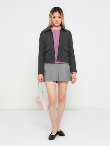 VERO MODA Between-Season Jacket 'VMSafir' in Grey
