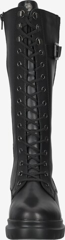 REMONTE Lace-Up Boots in Black