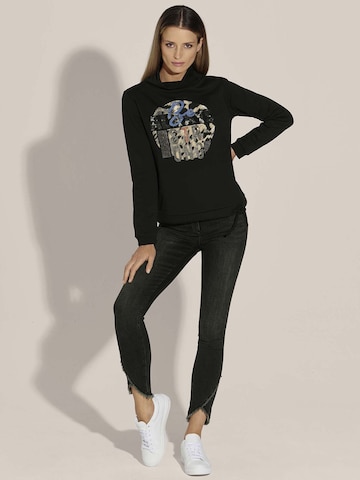 Sweat-shirt MADELEINE en noir