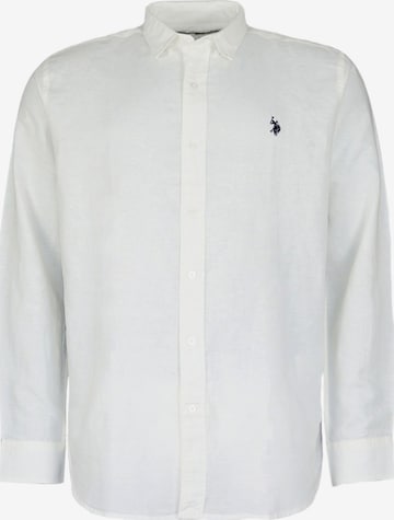Camicia di U.S. POLO ASSN. in bianco: frontale