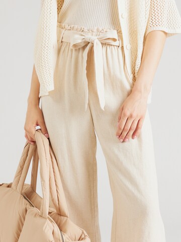 JDY Wide Leg Hose 'SAY' in Beige