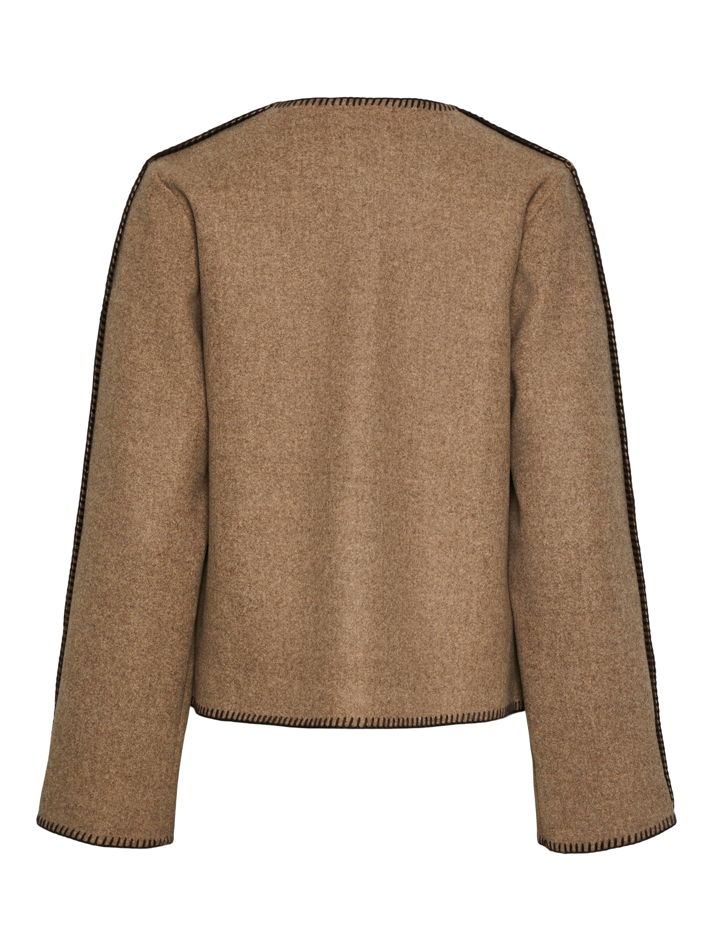 Giacca di mezza stagione 'NIANNA' di PIECES in marrone