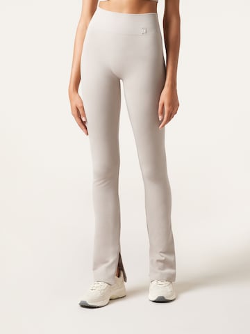 CALZEDONIA Flared Leggings in Grau: Vorderseite