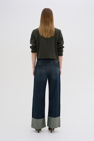 Wide Leg Jean 'Dalvi' My Essential Wardrobe en bleu