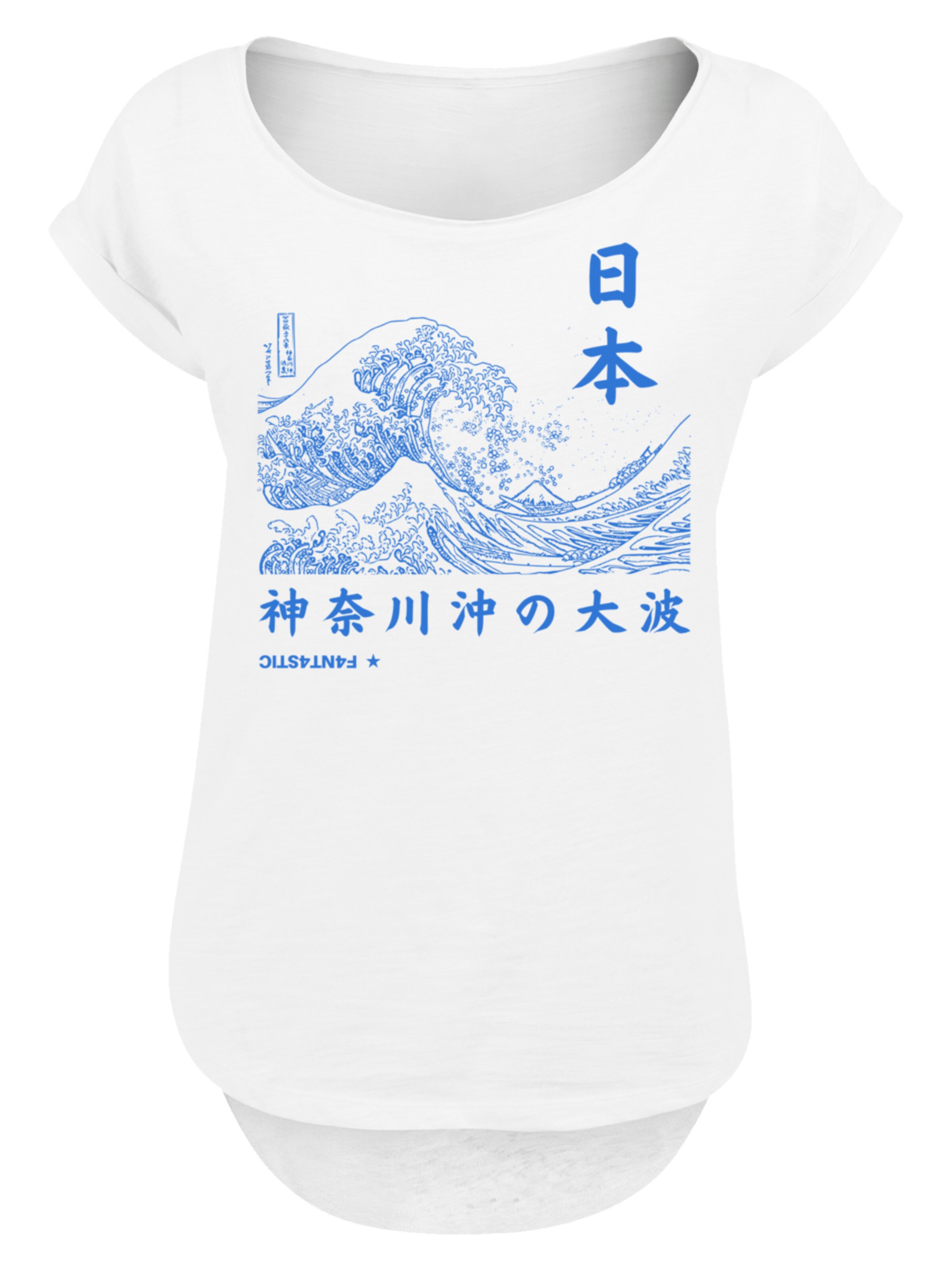 T-shirt F4NT4STIC en blanc : devant