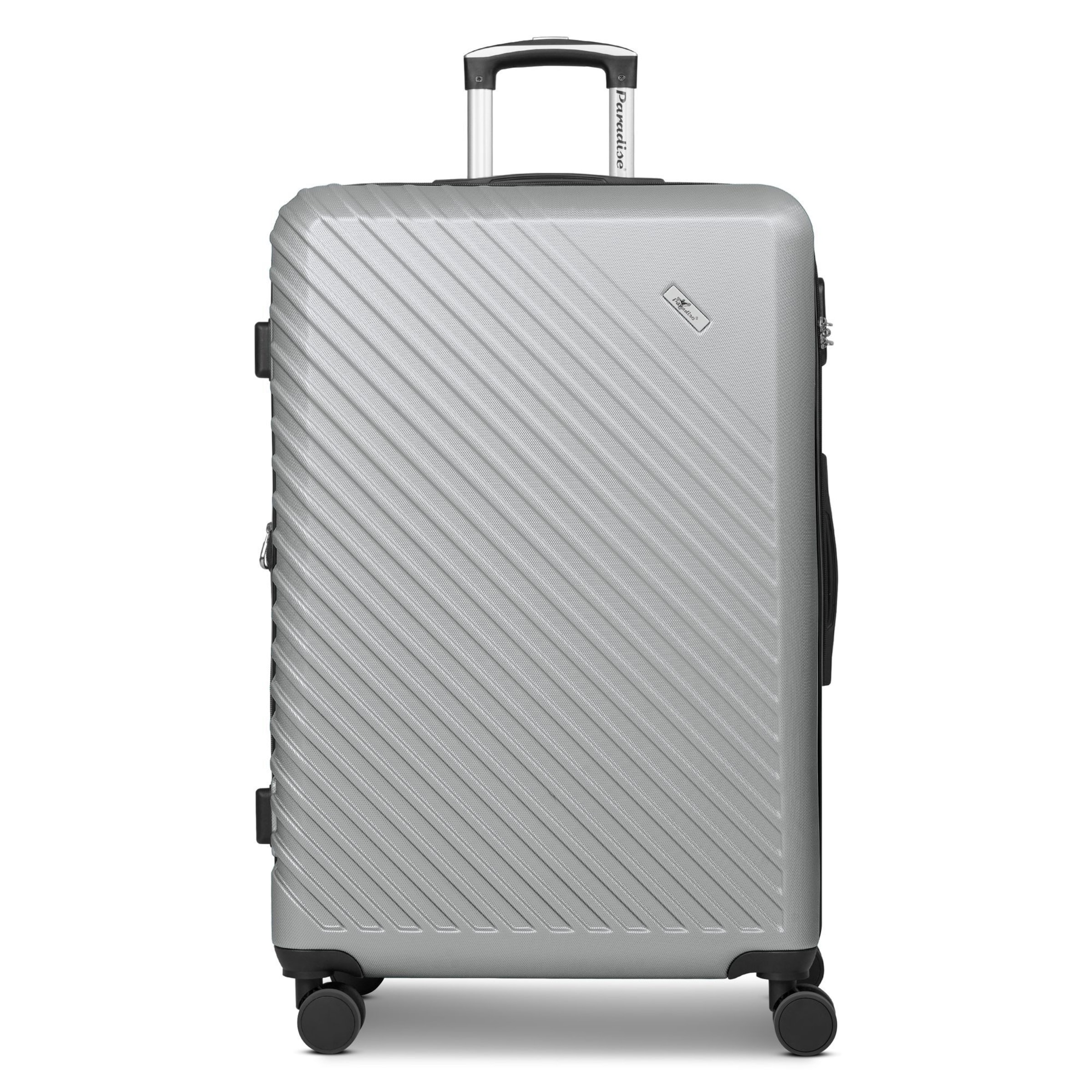 CHECK.IN Trolley 'Paradise 2.0' in Grau: Vorderseite