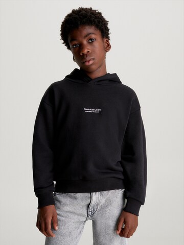 Calvin Klein Jeans Sweatshirt in Schwarz