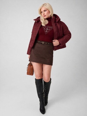 GUESS Sweater 'HALLIE' in Red
