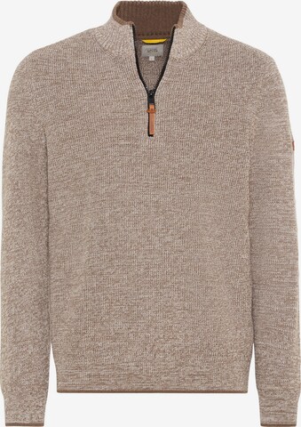 CAMEL ACTIVE Pullover in Beige: predná strana