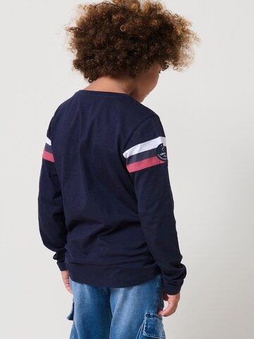 KOROSHI T-shirt i blå