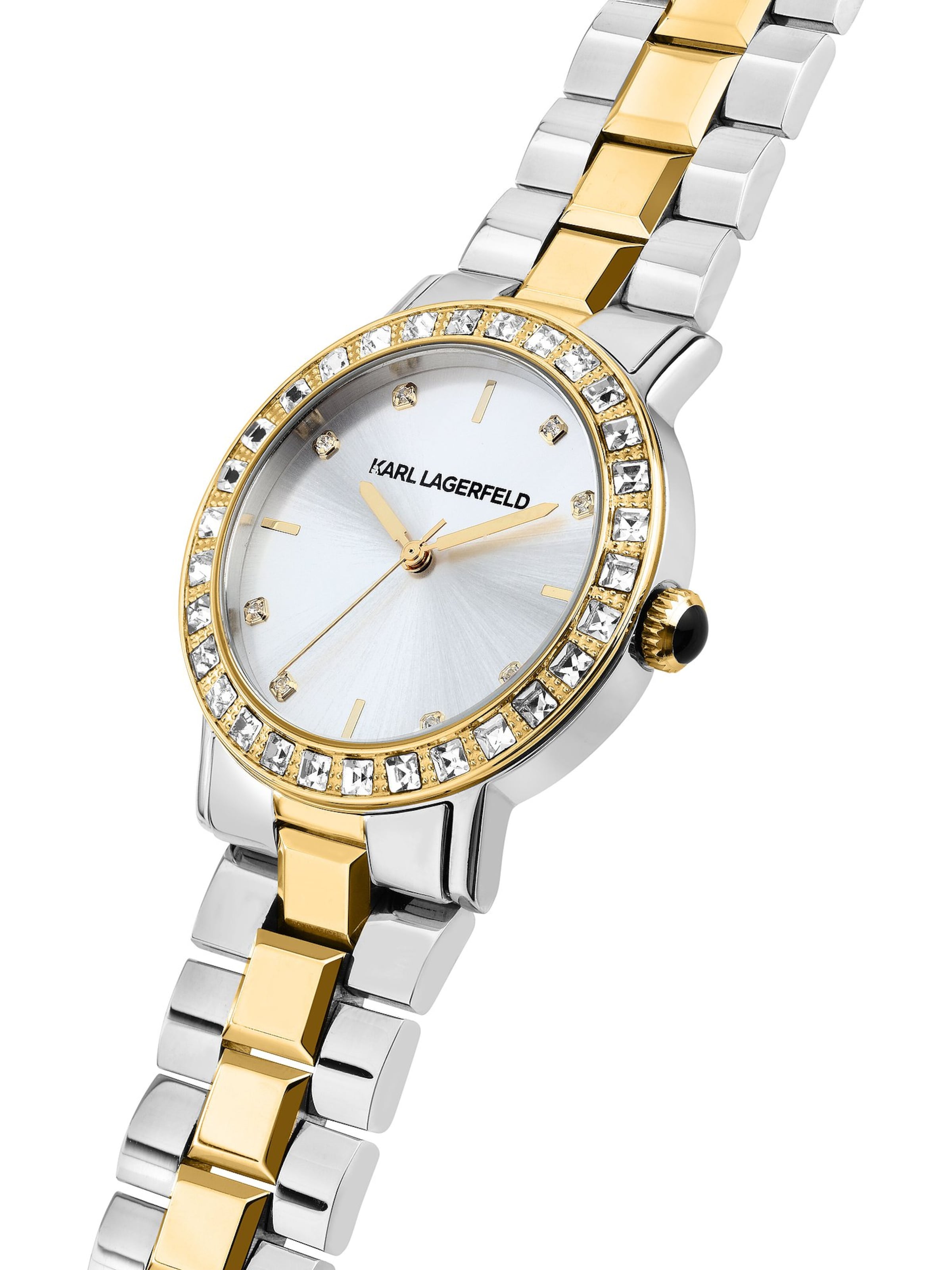 Karl Lagerfeld Uhr in Silber