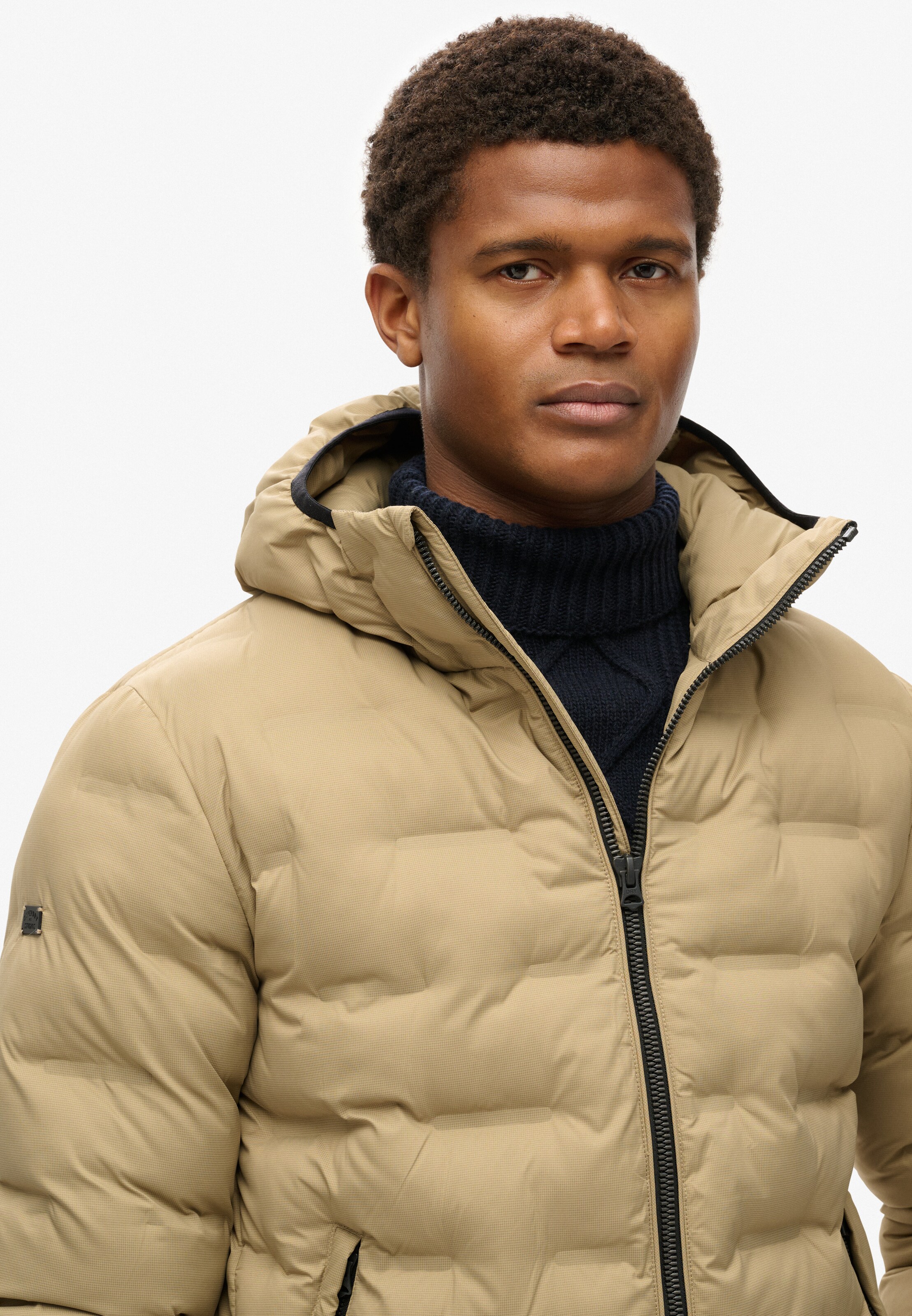 Superdry Between-Season Jacket in Beige