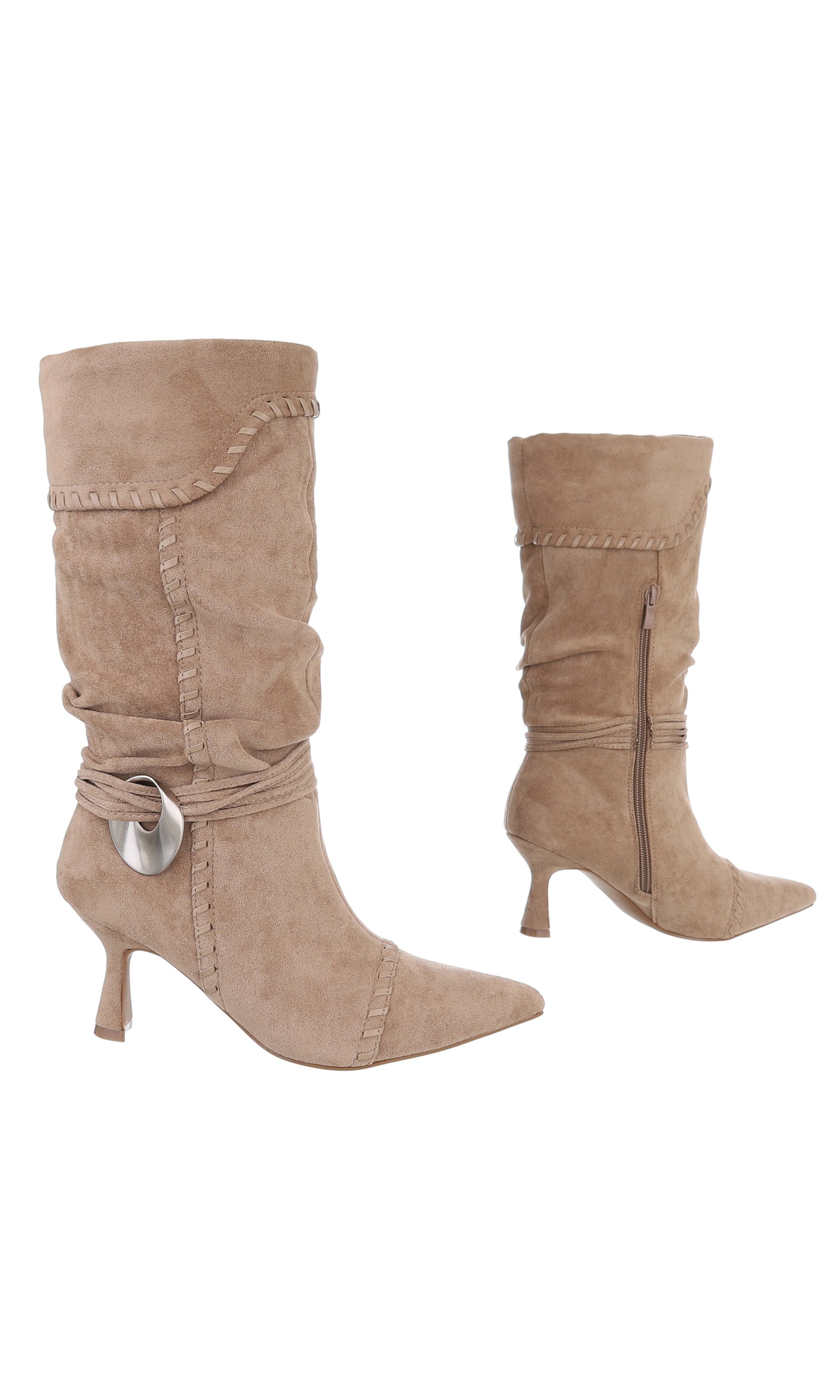 Ital-Design Boots in Beige