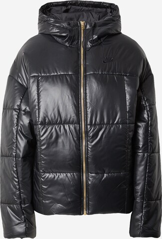 Nike Sportswear Jacke in Schwarz: predná strana