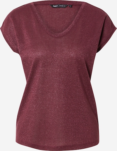 ONLY Paita 'ONLSilvery' värissä viininpunainen, Tuotenäkymä