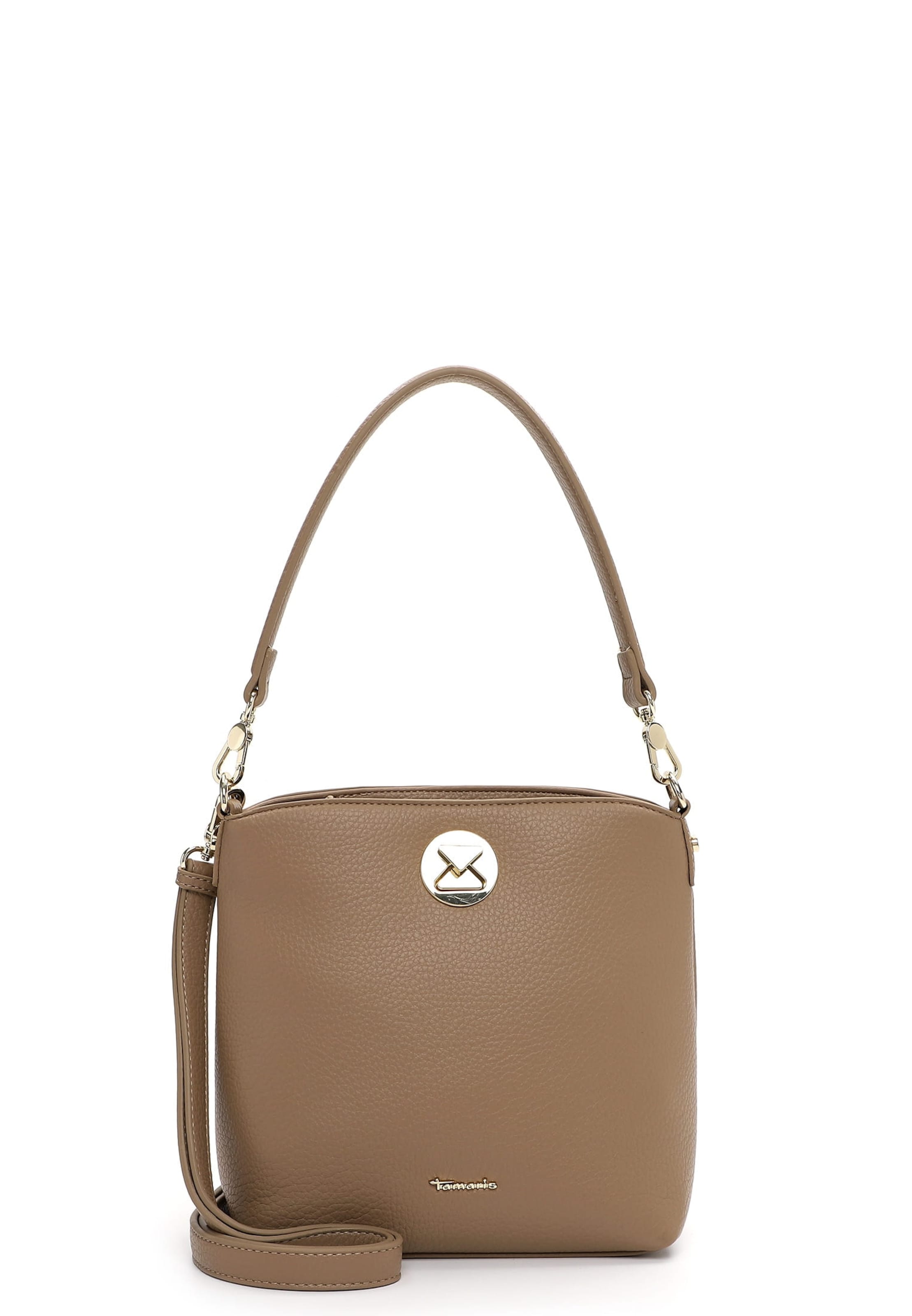 Tamaris Skuldertaske ' TAS Gladis ' i beige: forside