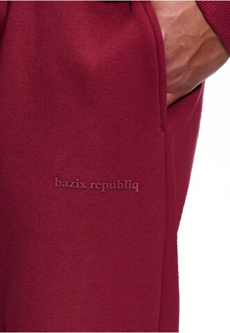 Dropsize Regular Broek in Rood