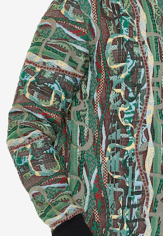 Rusty Neal Streetwear Sweater New York im 90er Jahre Look in Grün