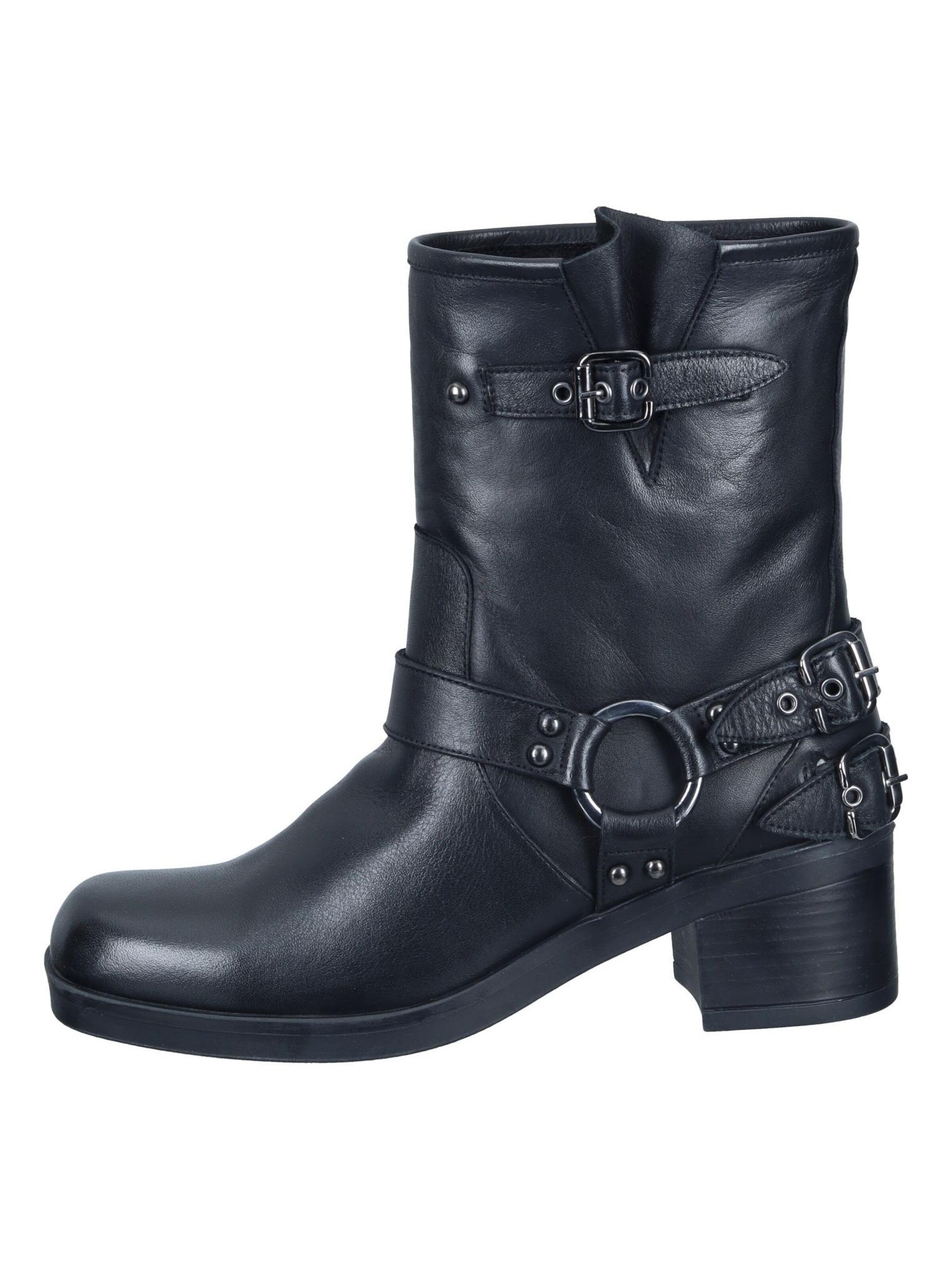 PIAZZA Ankle Boots 'Stiefeletten' in Black