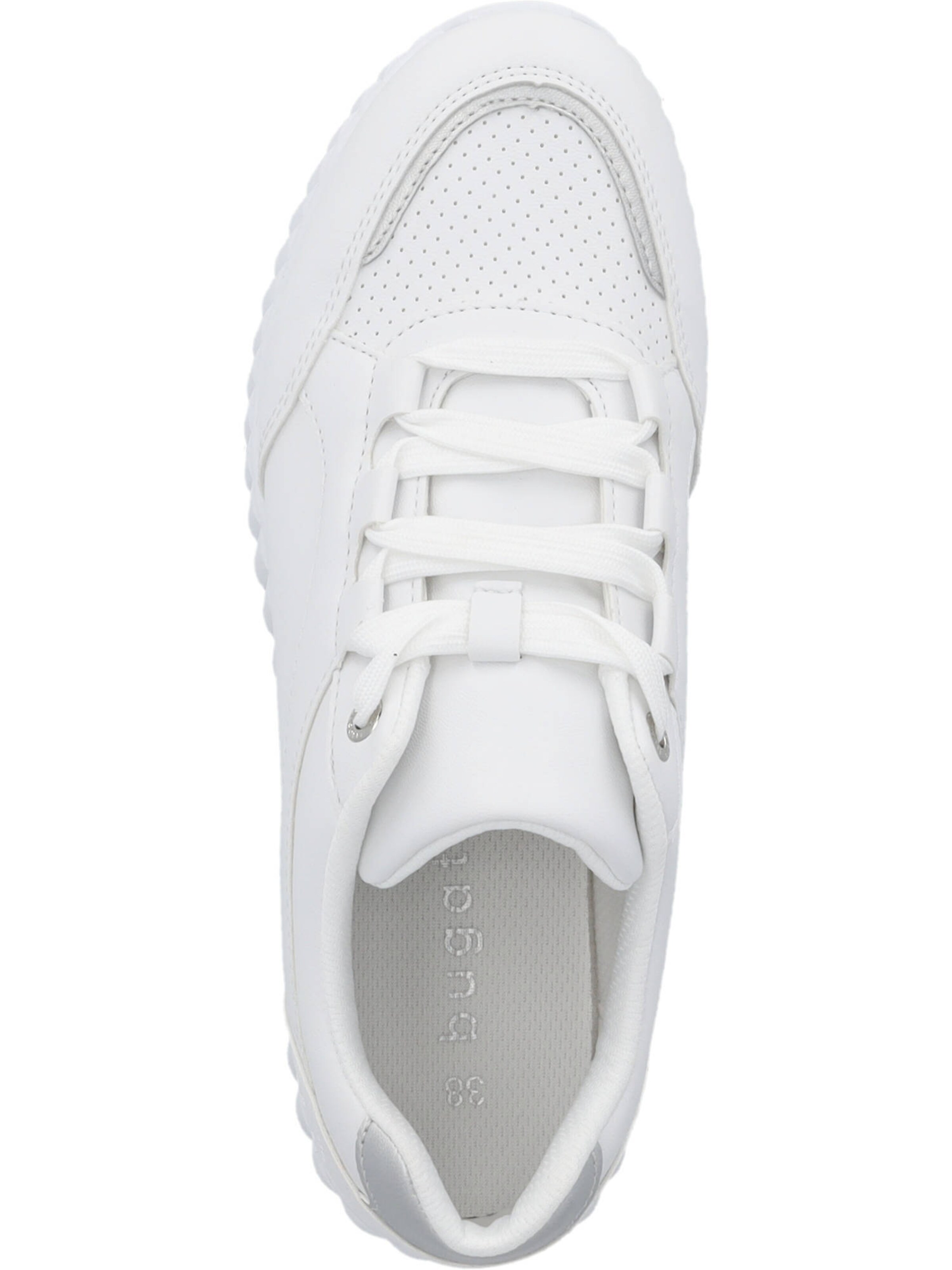 bugatti Låg sneaker i vit