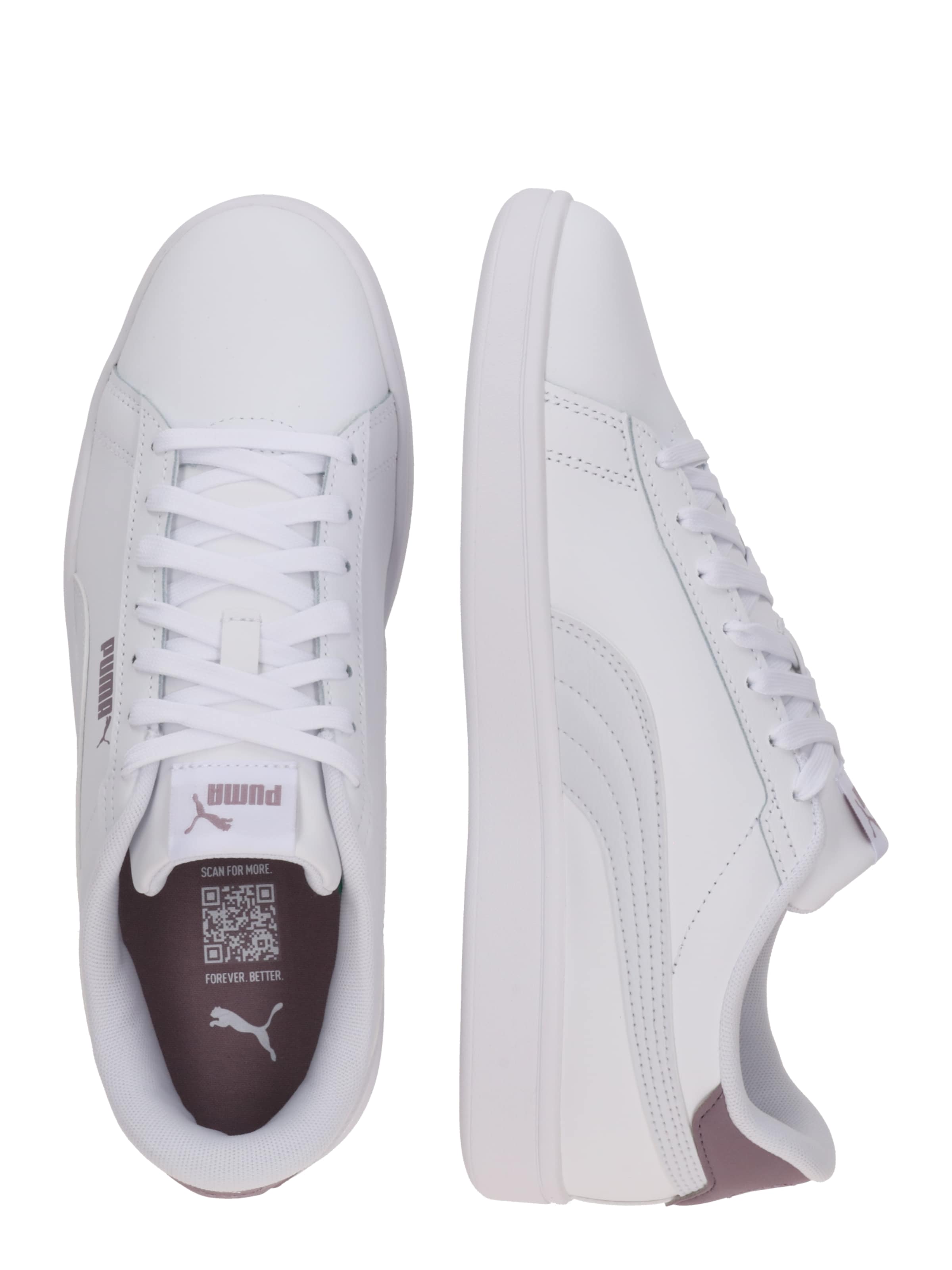 PUMA Σνίκερ χαμηλό 'Smash 3.0' σε λευκό